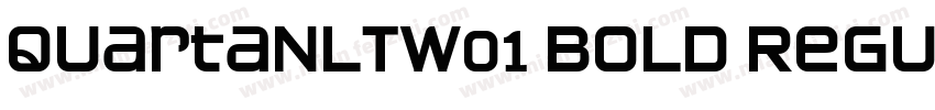 QuartanLTW01 Bold Regular字体转换